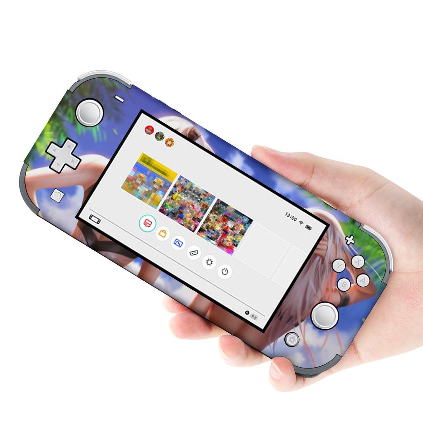❤新品❤スイッチスキンシール Amazon.co.jp: Switch スキンシール セクシーな漫画の女性アニメ